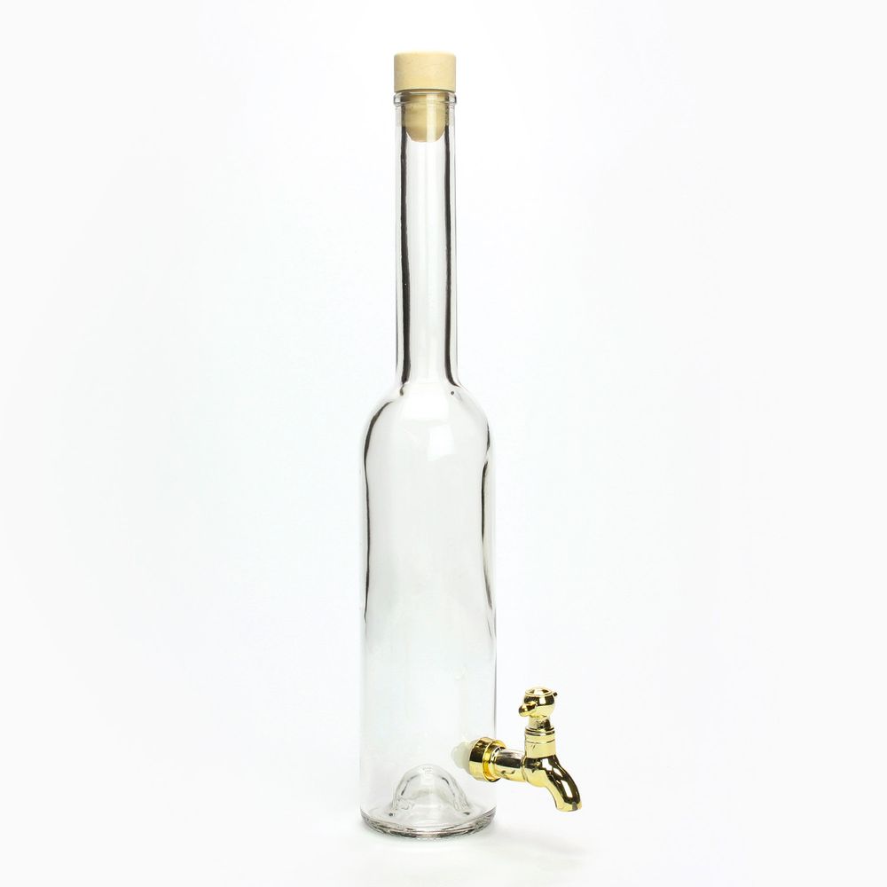 Flasche "Opera" 0,5 l mit Hahn