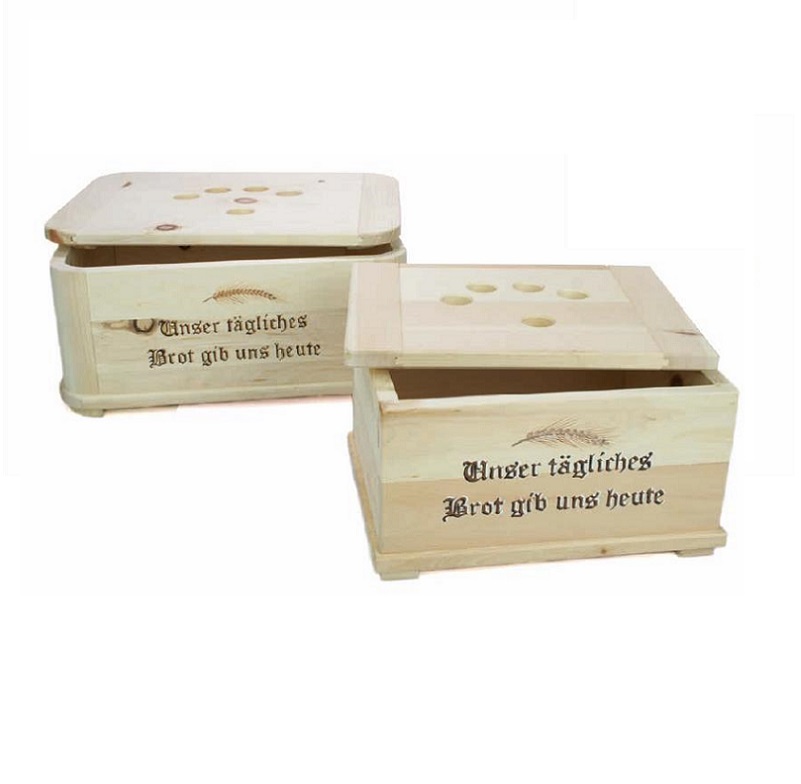 Zirbenbrotdose bemalt