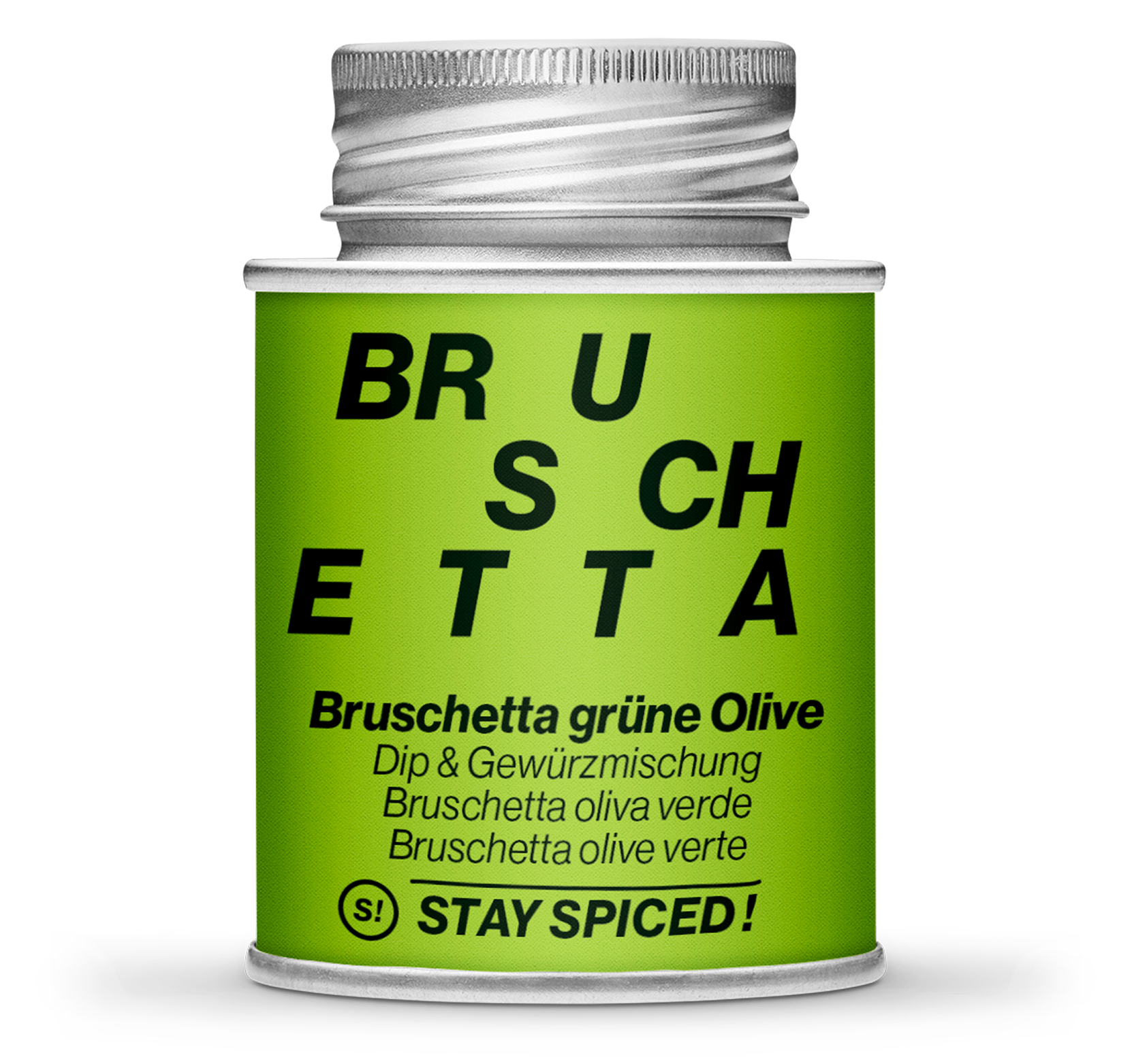 Bruschetta - grüne Olive 