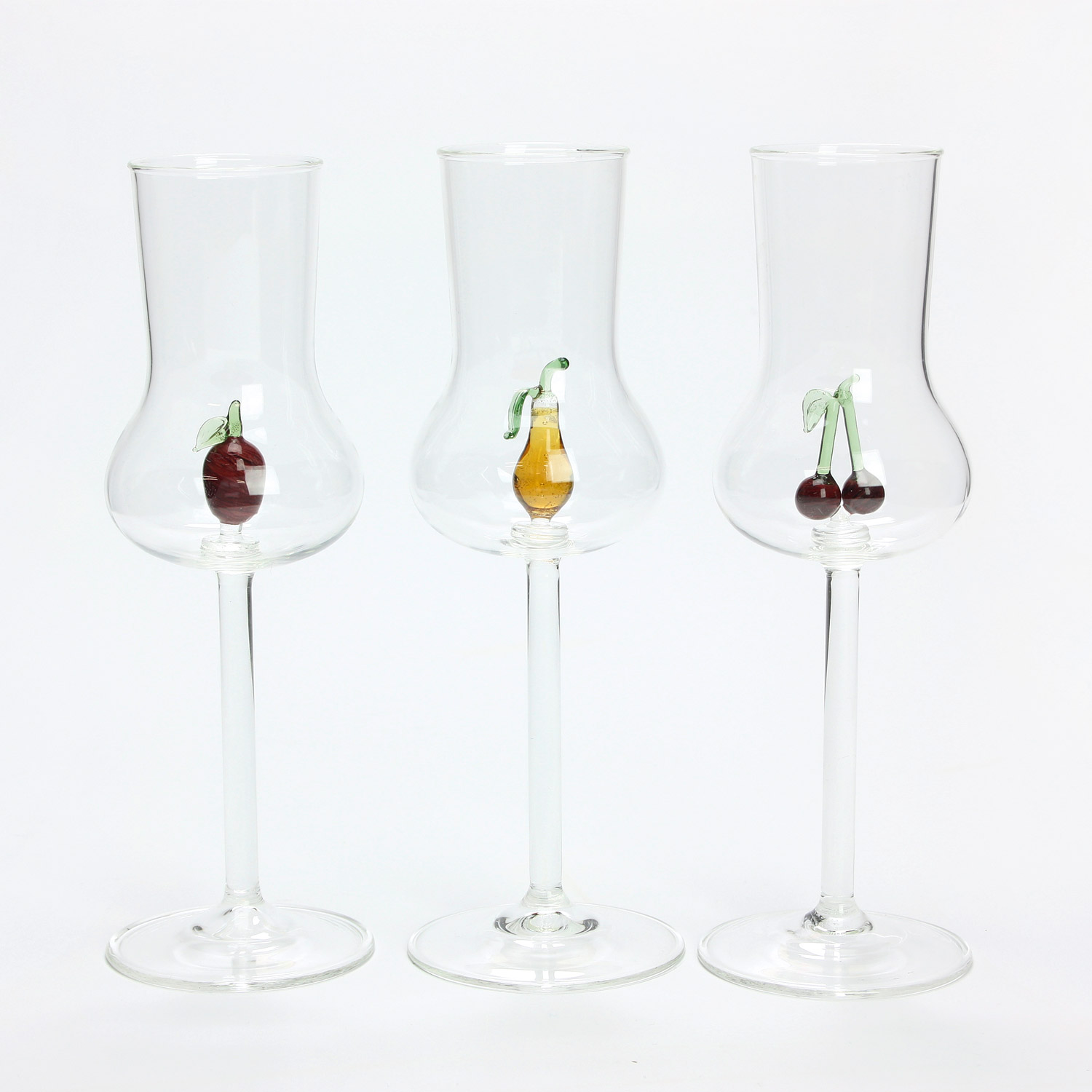 Grappaglas mit Frucht