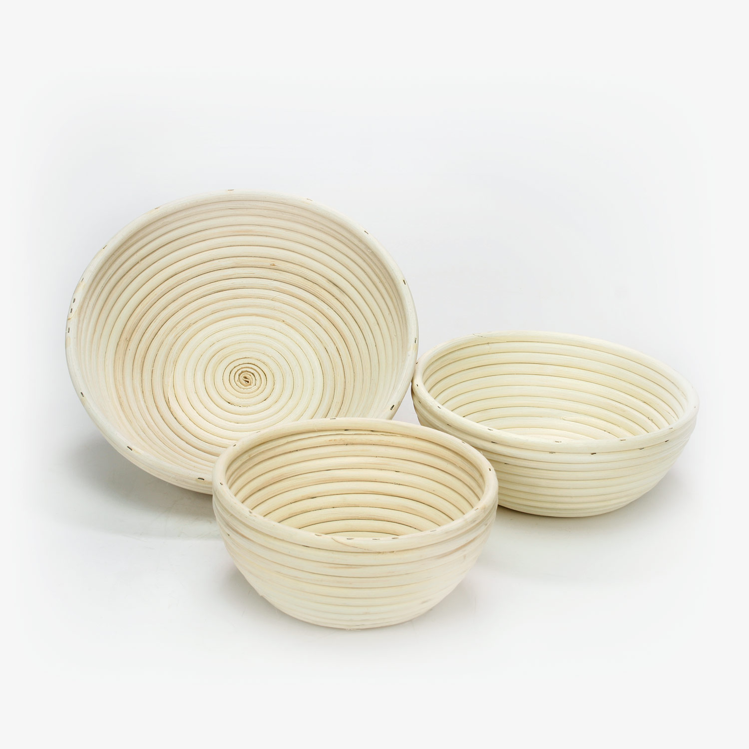 Brotform Peddigrohr rund