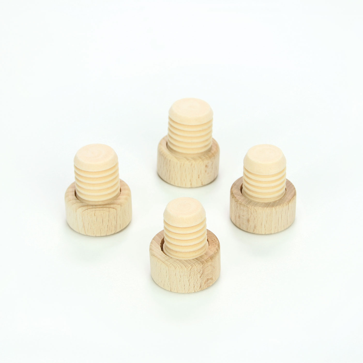 Kunststoffkork mit Holzgriff