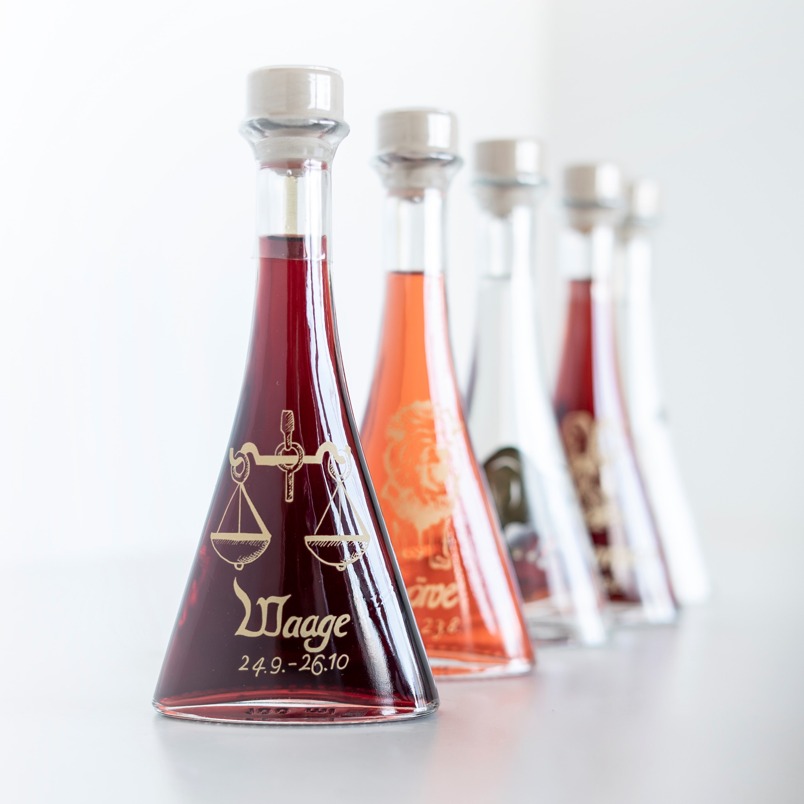 Flasche "Preludio" 0,1 l mit Sternzeichen