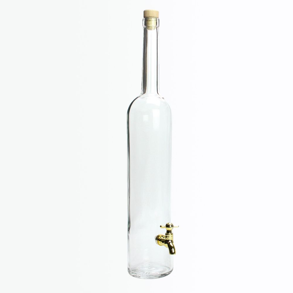 Flasche "Bordeaux" 1,5 l mit Hahn