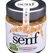 Defregger Weißwurst Senf BIO