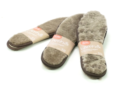 Lammfell Schuheinlagen 