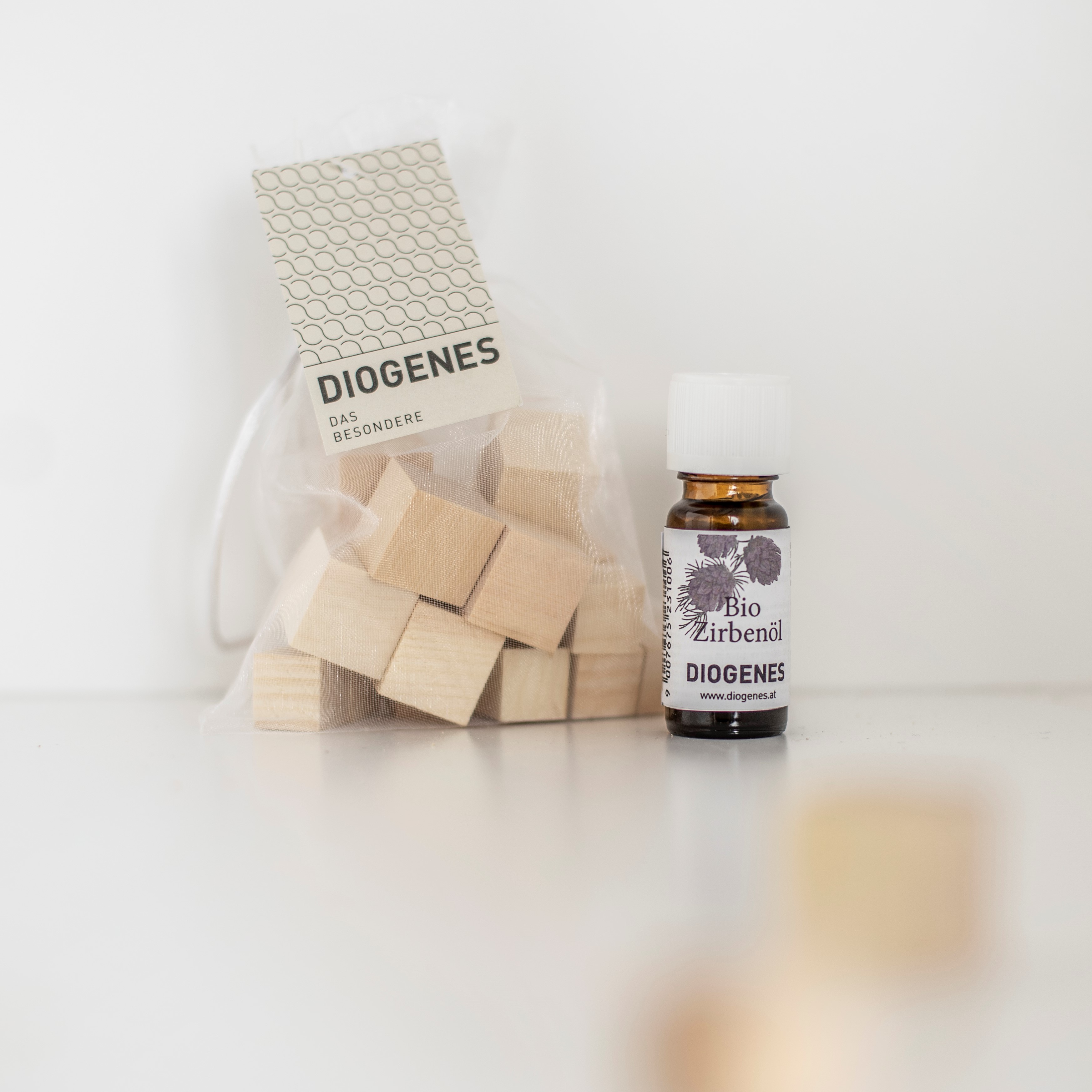 Sackerl mit Zirbenwürfel