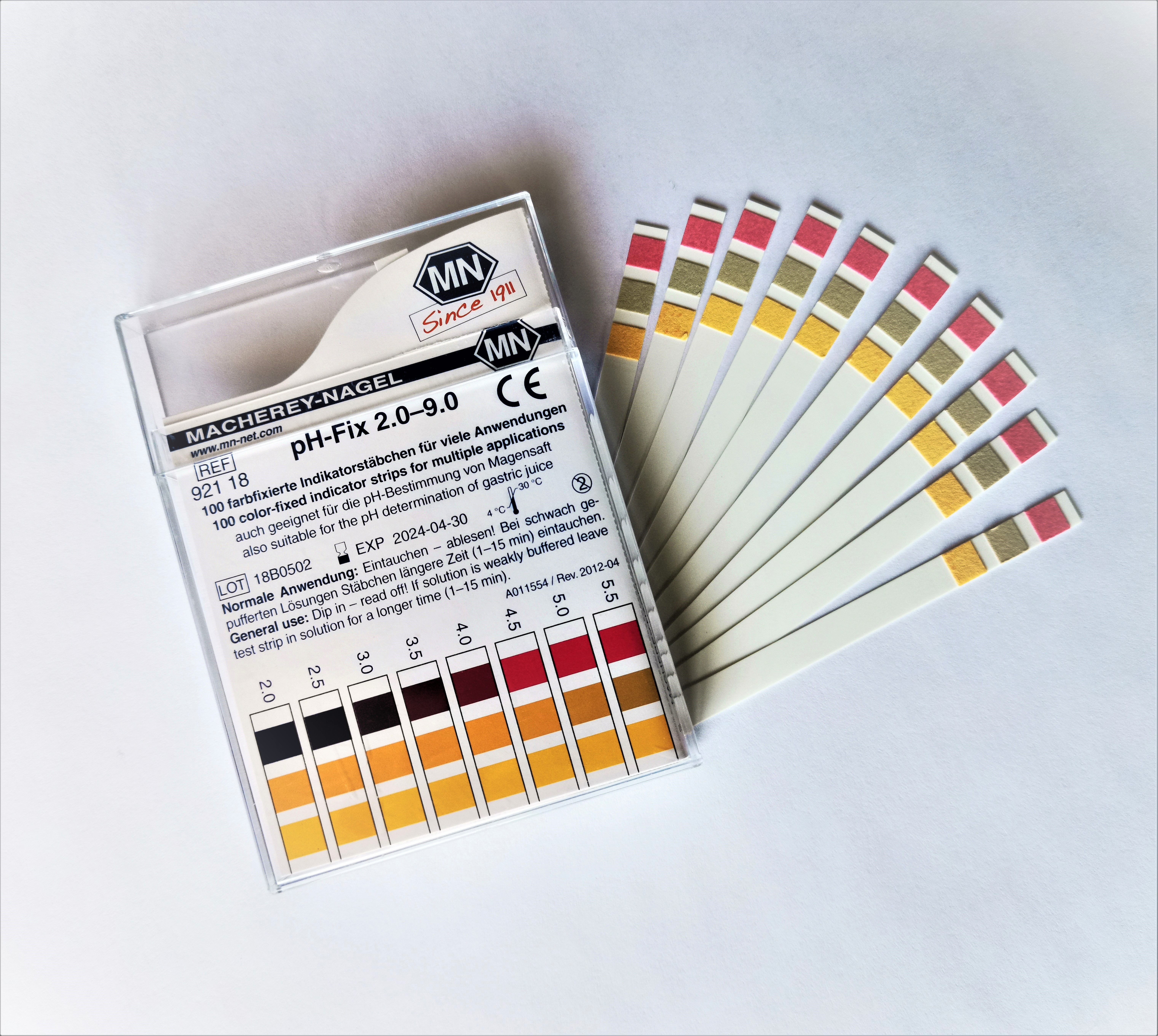 Indikatorstreifen pH