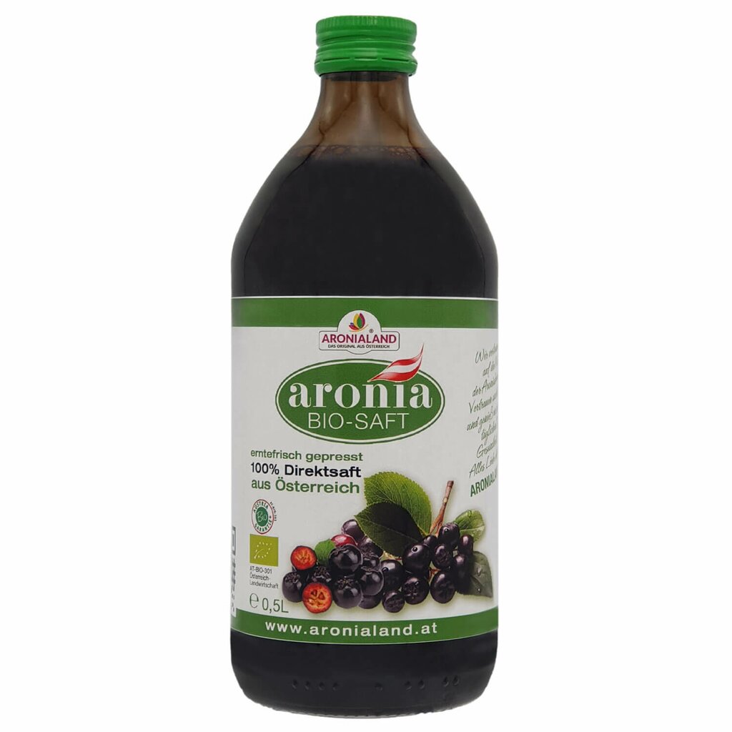 Aronia Bio - Direktsaft 0,5 Liter