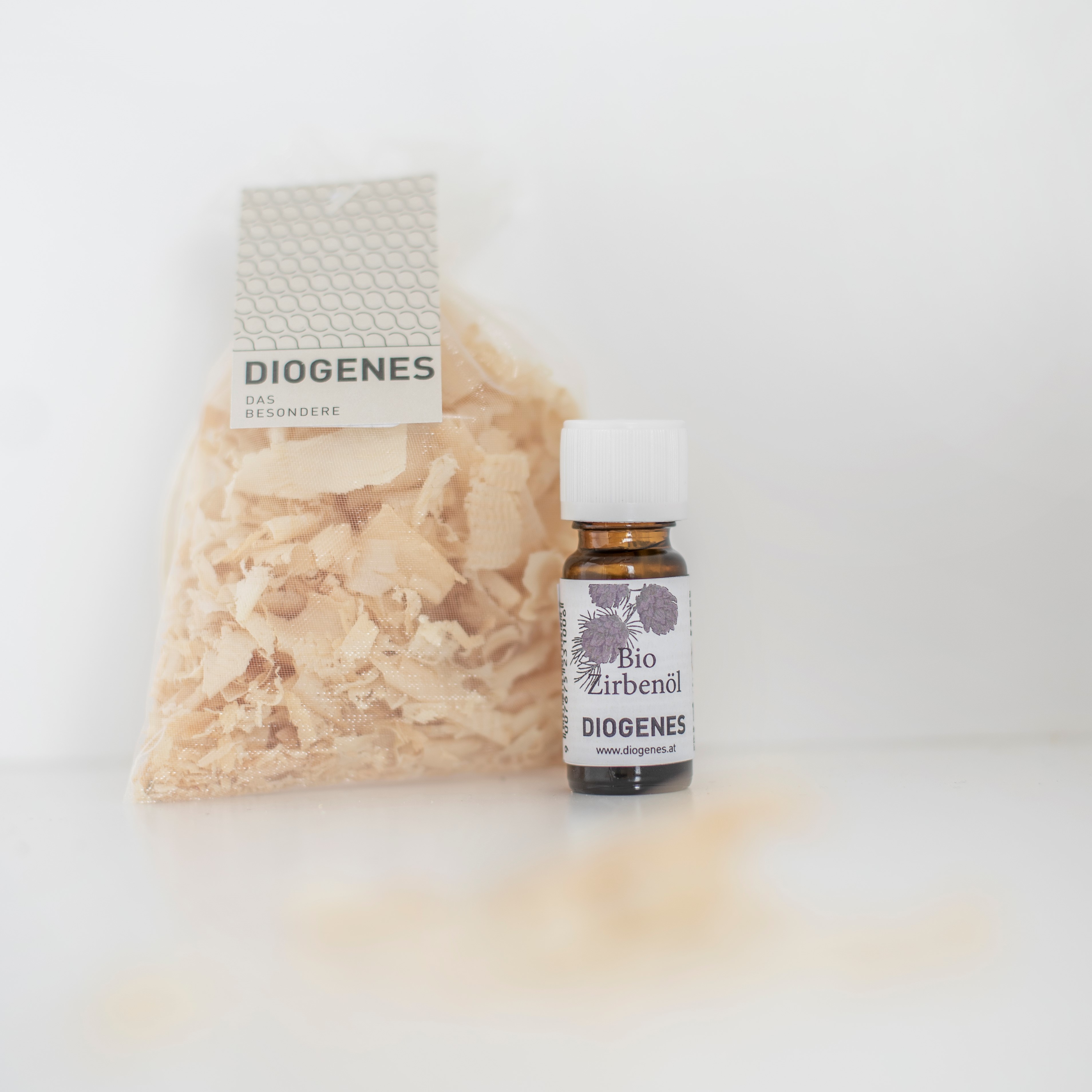 Sackerl mit Zirbenspäne