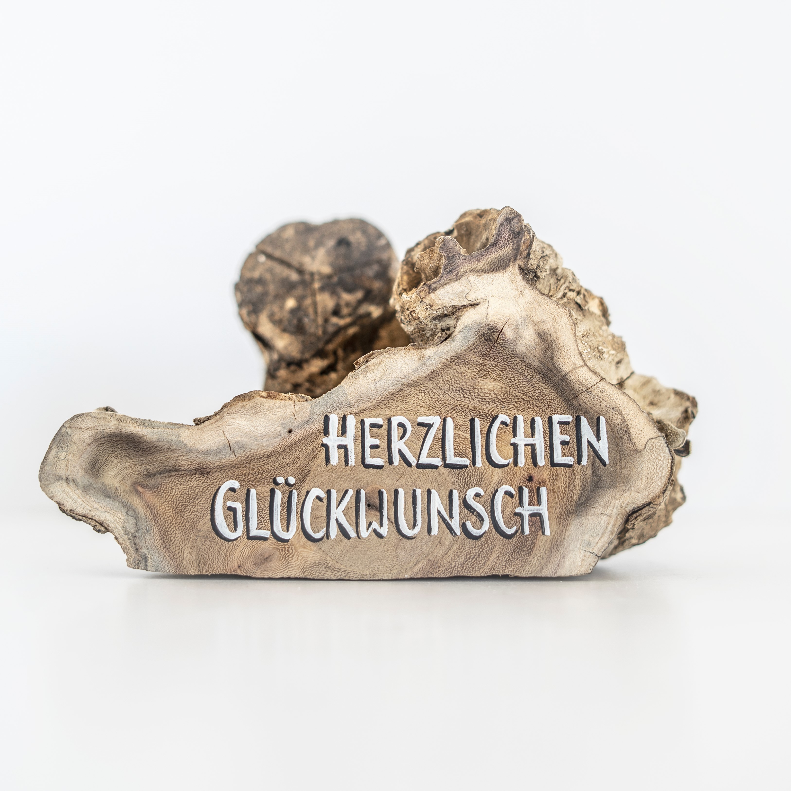 Wurzelstock bemalt ohne Stamperl